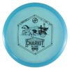 27816e65 2824 5f61 a51c c059c98c2b19 The Infinite Discs Chariot is an excellent go-to midrange. As it has a nuetral flight path, that is easily manipulated to the thrower's needs. The Chariot can handle most lines, from hyzers all the way to anhyzer lines; this disc can almost do all the necessary lines while playing disc golf. C-Blend plastic is the most durable plastic that Infinite Discs has to provide. Meaning this disc will last a long time, and have little to no markings after most collisions on the course. Giving you long lasting disc that maintains its flight characteristics for longer than most other plastics.