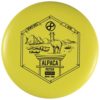 d395592d 0783 5dfc 9ad3 b4ab1f05a7a8 1 The Alpaca is a go-to putt & approach disc that can do it all for the short range. This disc golf disc works great for putting. It offers good glide, and manageable stability; making it a reliable disc golf putter. In addition, the Alpaca makes for a great off the tee or approach disc. Throwing with power, it'll provide a very straight flight with a consistent fade. You'll even be able to shape it to match the flight you need. This putt and approach disc will prove to be a go-to short range disc for your disc golf game.