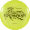 dc8102c9 2420 52d0 8ae2 20ea6f2083cd The Divergent Discs Leviathan is an easy-to-throw mid-range disc that works perfectly for new players as a go-to option for for minimal fade. It is a very understable, slow speed disc which means that it is very fade-resistant. If a new disc golfer wants only one disc to get them started, the Leviathan midrange is a great choice. NOTE: The disc colors, stamp colors and disc weights will vary.