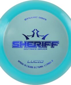 Dynamic Discs Sheriff in Lucid plastic.