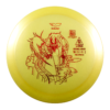 2b188d1f 2d16 5842 9660 49411d7d7ee9 The Yikun Long is a good introductory disc for people looking to transition from lower speed drivers to a distance driver. It has a good dome and comfortable rim. Yikun's Dragon Plastic is a high-quality, premium blend that offers excellent durability and grip. Dragon Plastic can be compared to Latitude 64's Gold Line plastic or Innova's Shimmer Star plastic. Flight Numbers: Speed 10, Gide 5, Turn -1, Fade 2. Note: Stamp colors will vary.