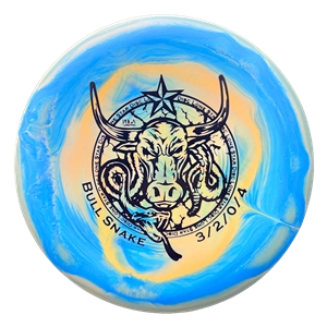 lone star bull snake The Bull Snake from Lone Star Discs is an understable putter with a microbead and strong shoulder.